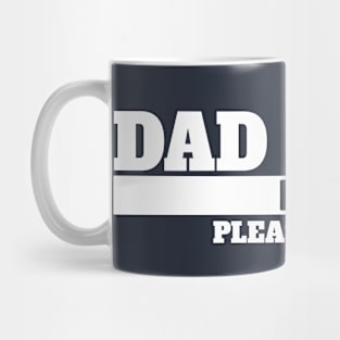 Dad to be, loading, please wait. Mug